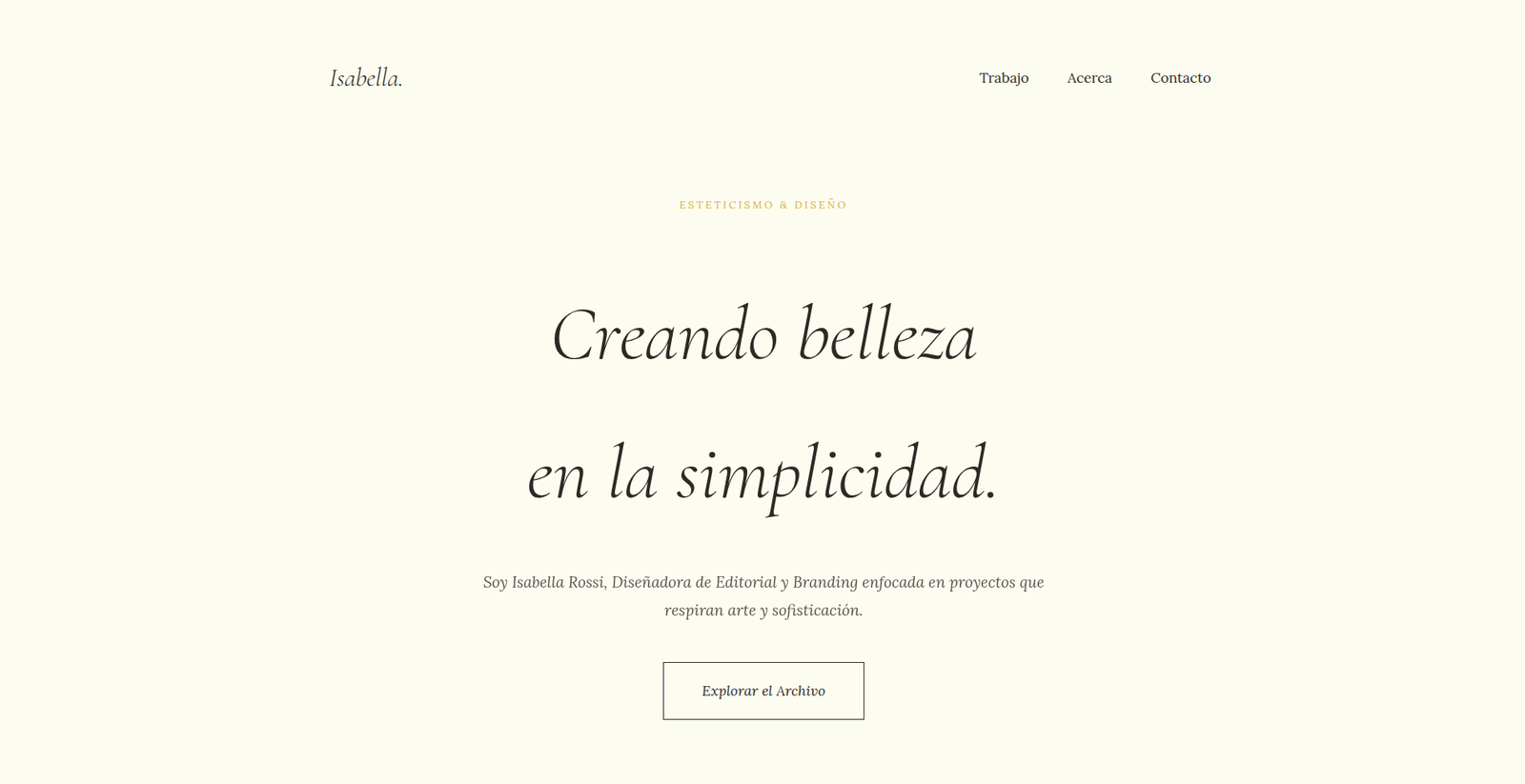 Elegant Serif