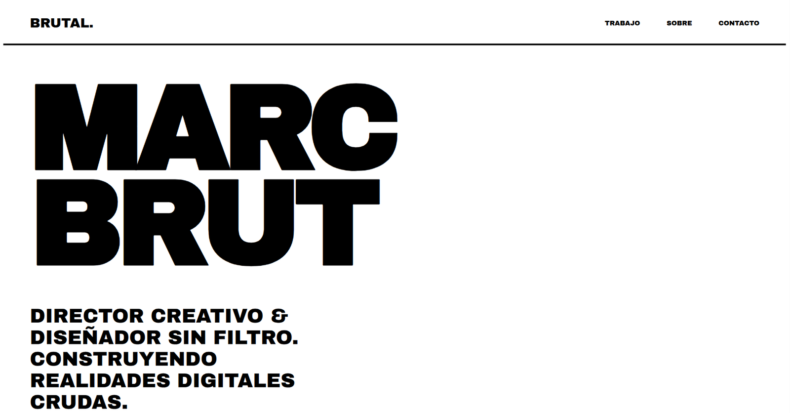 Brutalist Bold